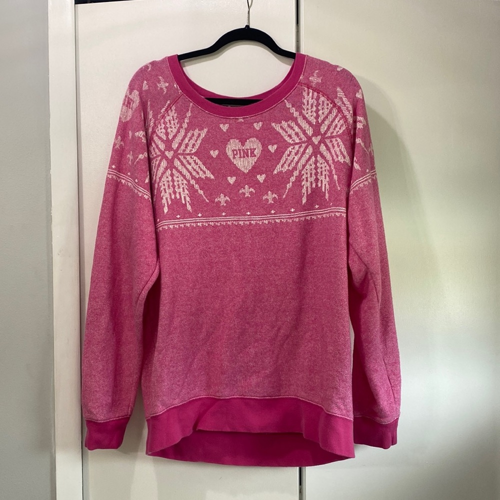PINK Christmas sweater